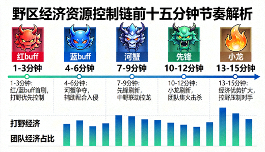 野区经济资源控制链前十五分钟节奏解析示意图
